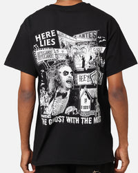 Goat Crew X Beetlejuice Beetlejuice Noir T-Shirt Black