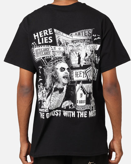 Goat Crew X Beetlejuice Beetlejuice Noir T-Shirt Black