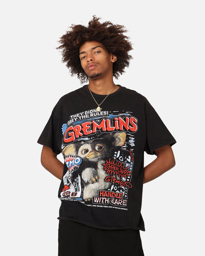 Goat Crew X Gremlins Gremlins Obey Vintage T-Shirt Black Wash