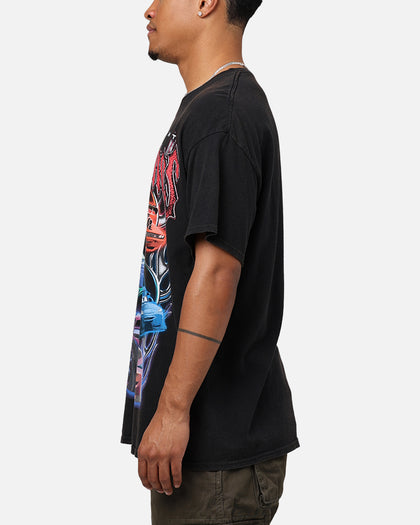 Goat Crew - Pixar Cars Delinquent Road Hazards Vintage T-Shirt Black Wash