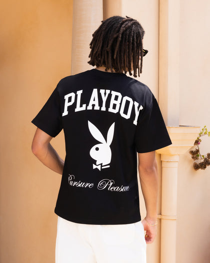 Playboy By Culture Kings Chad T-Shirt Black