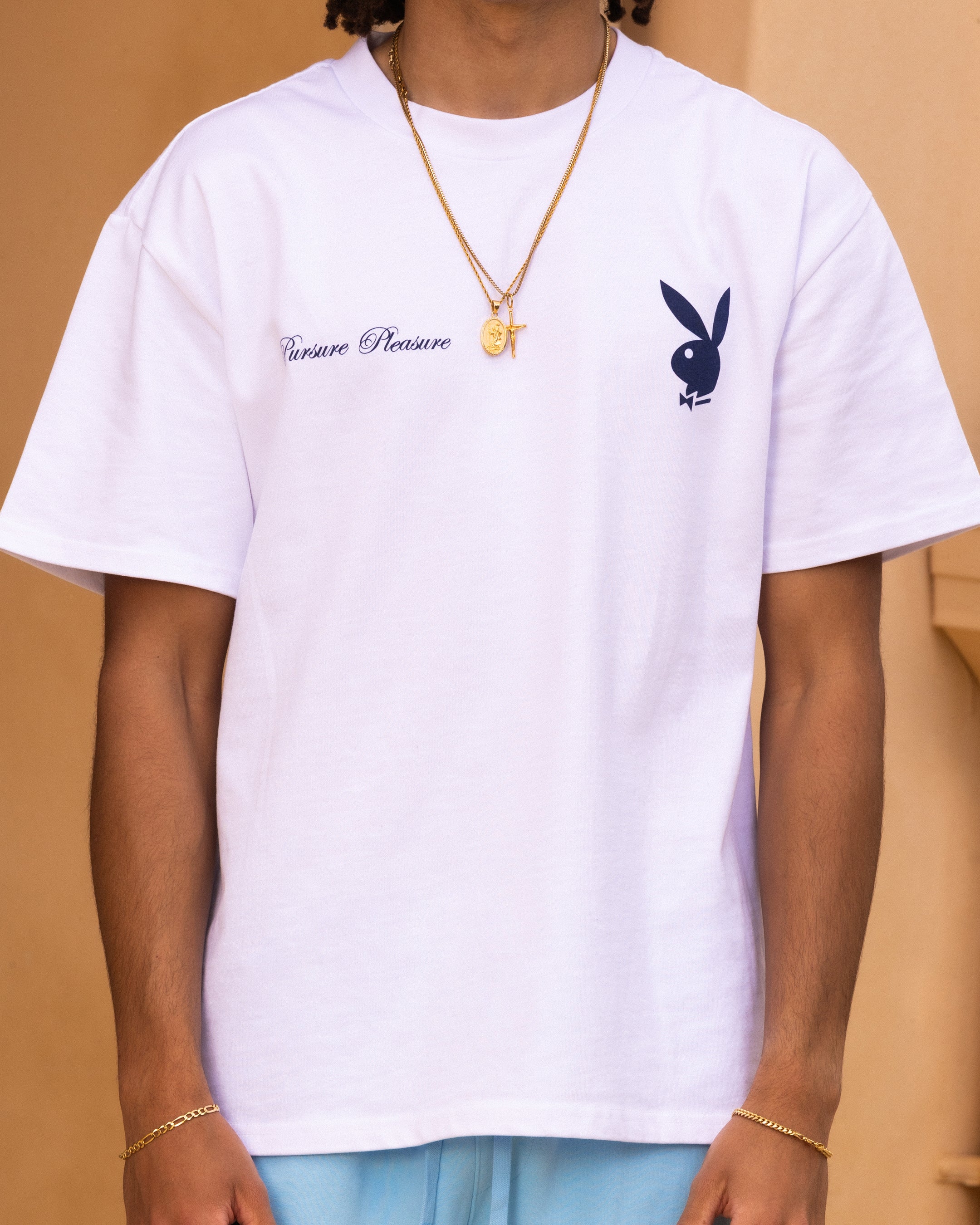 Playboy By Culture Kings Chad T-Shirt White | Culture Kings US