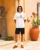 Playboy By Culture Kings Charm T-Shirt Off White