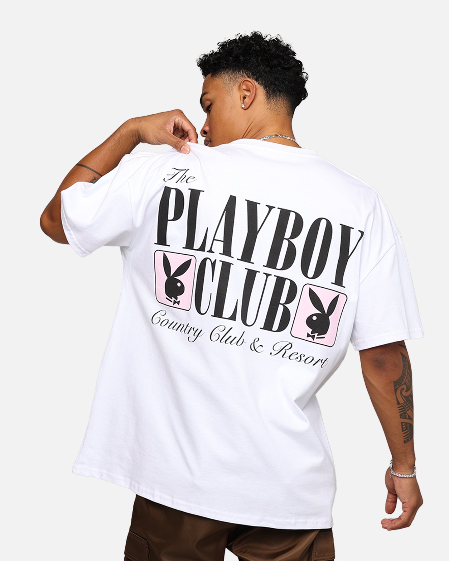 Playboy By Culture Kings Getaway T-Shirt White | Culture Kings US