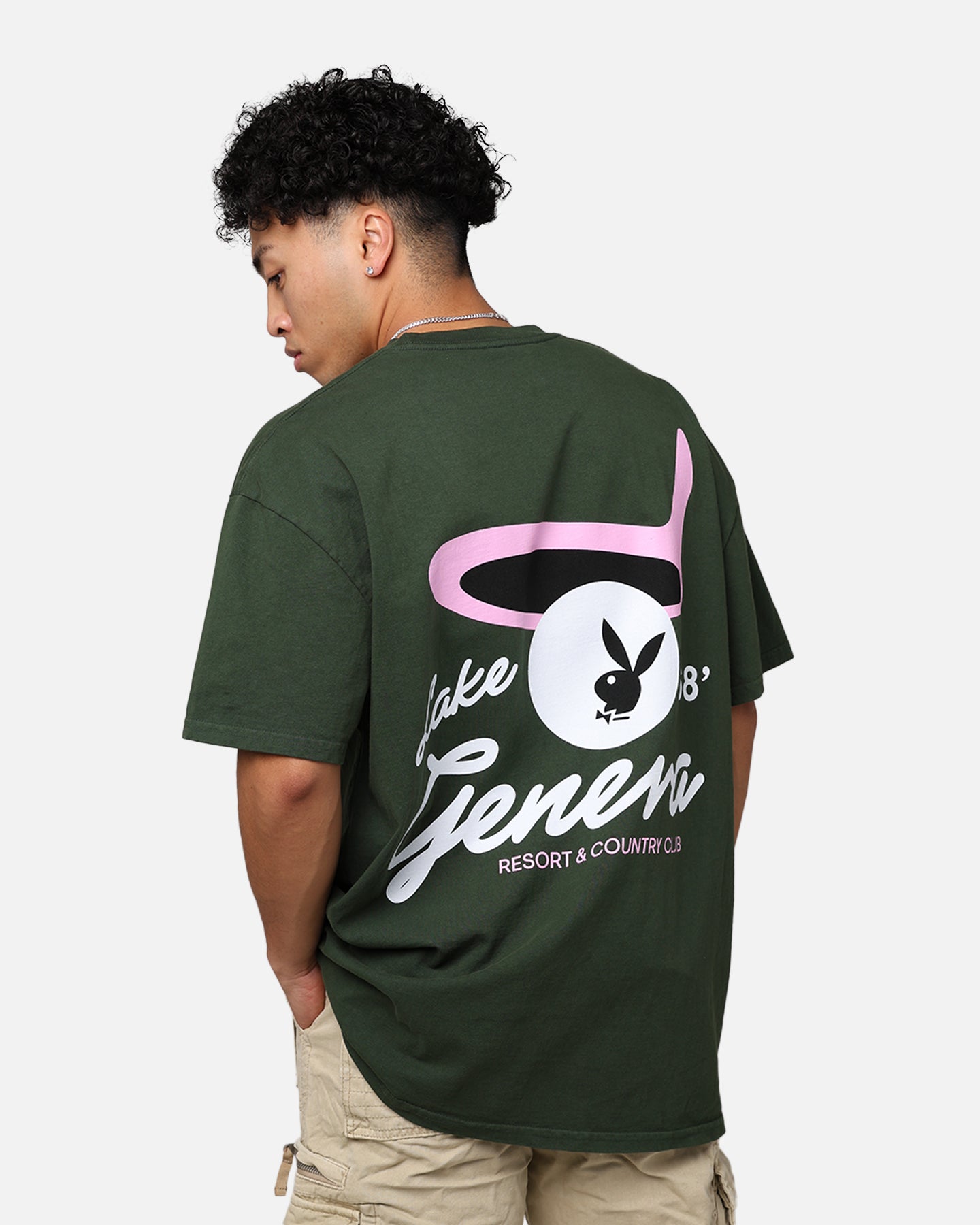 Playboy By Culture Kings Lake Geneva T-Shirt Green | Culture Kings US