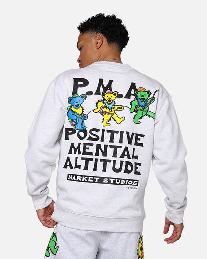 MARKET X Grateful Dead PMA Crewneck Grey