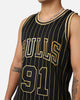 Mitchell & Ness Chicago Bulls Dennis Rodman '97-98 Swingman Jersey Black/Gold