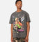 Goat Crew X Scooby-Doo Ruh Roh Heavyweight Vintage T-Shirt Black Wash