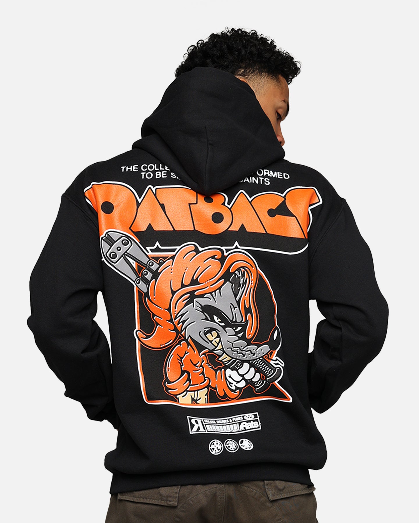 Rats Get Fat Ratbags Hoodie Black | Culture Kings US