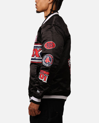 New Era Boston Red Sox 2024 Rally Drive Jacket Black/White