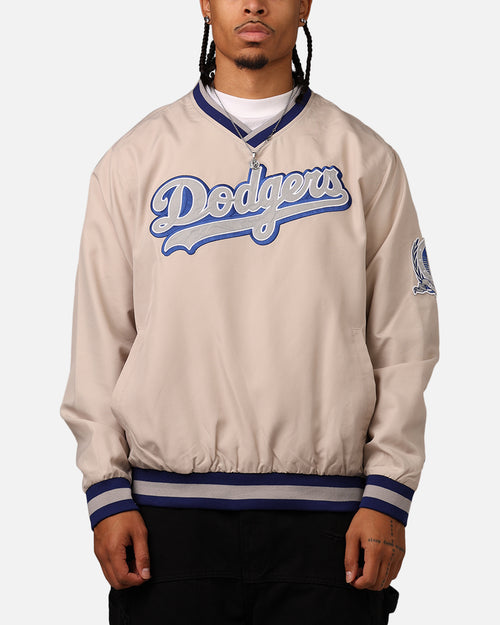 New Era Los Angeles Dodgers Sports Classics Pullover Windbreaker Stone/OTC