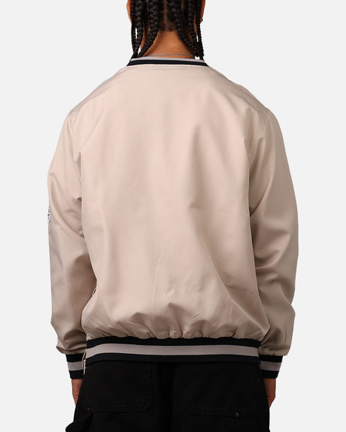 New Era New York Yankees Sports Classics Pullover Windbreaker Stone/OTC