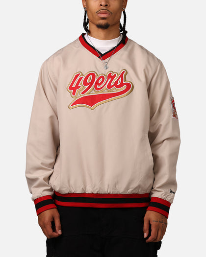 New Era San Francisco 49ers Sports Classics Pullover Windbreaker Stone/OTC
