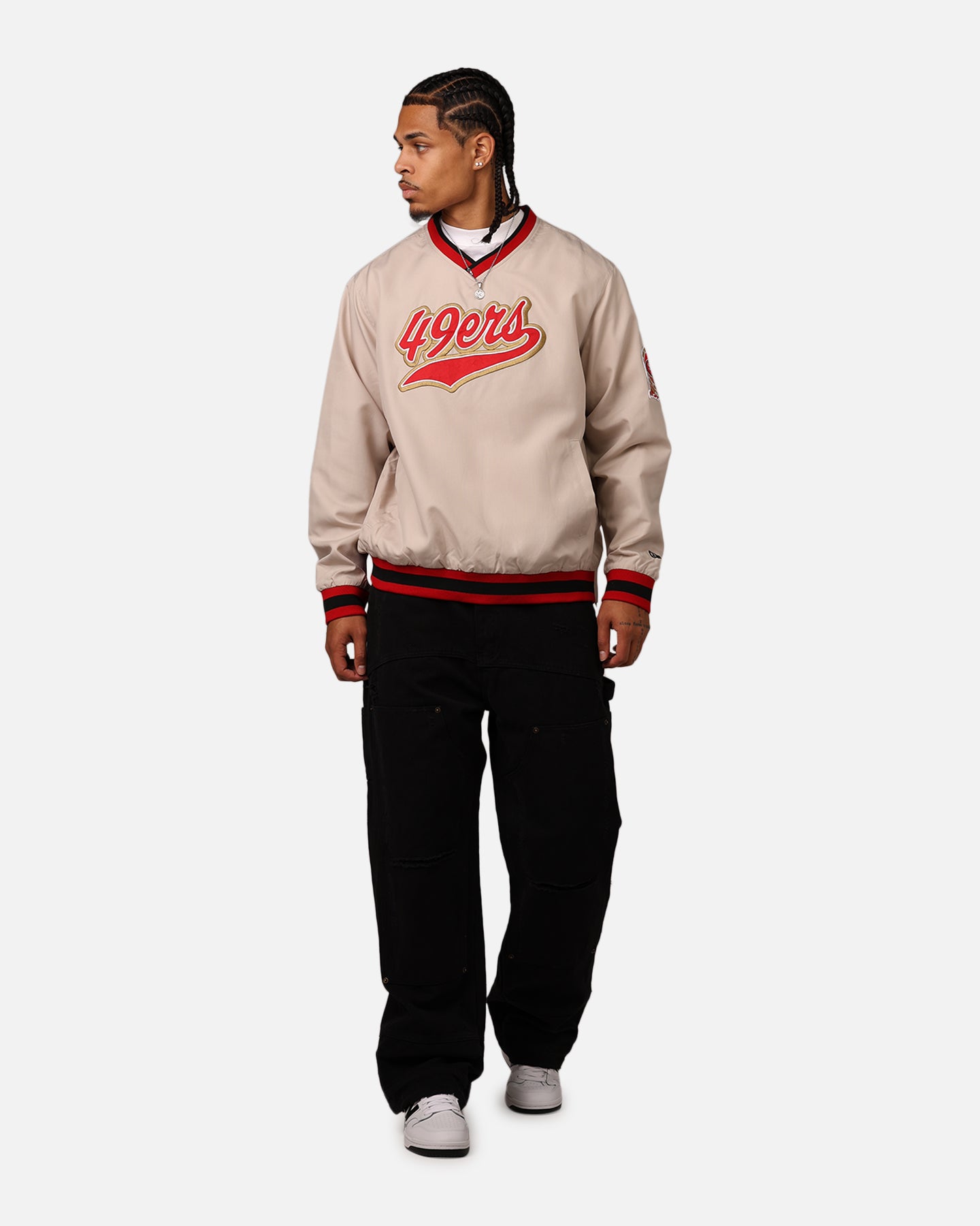 New Era San Francisco 49ers Sports Classics Pullover Windbreaker