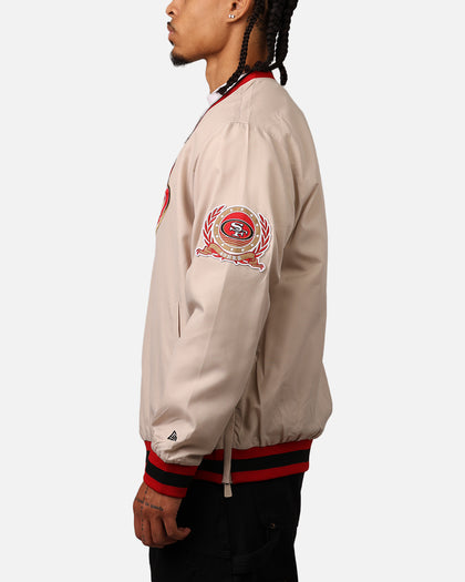 New Era San Francisco 49ers Sports Classics Pullover Windbreaker Stone/OTC