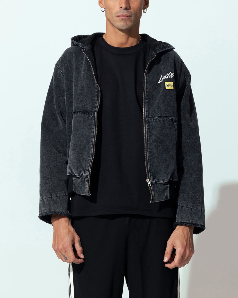 レ*ュ様 TATTOOING WORK JACKET Zeroville Zazi Studded Jacket | Silver Studds Jacket