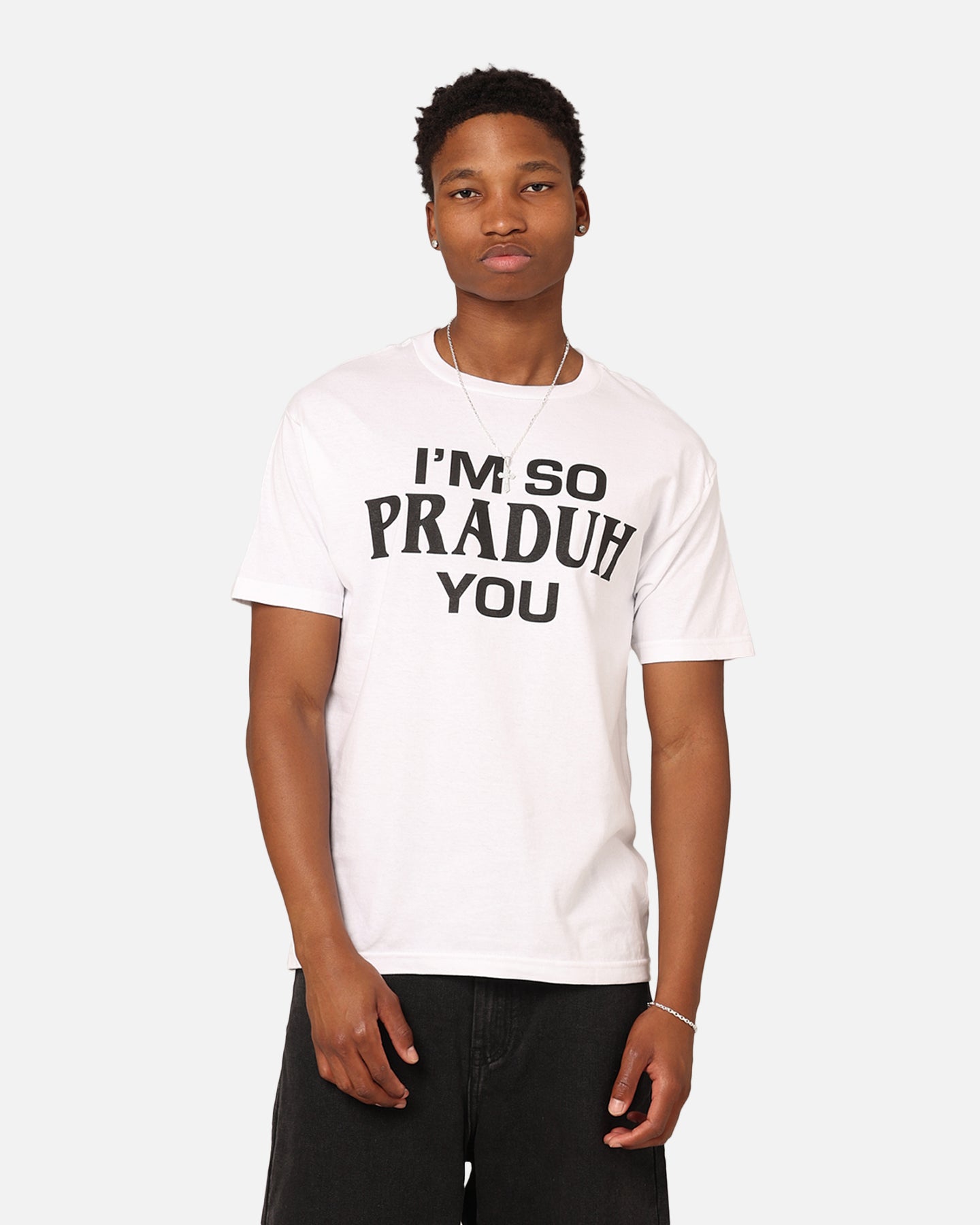 Secret Club I'm So Praduh You T-Shirt White | Culture Kings US