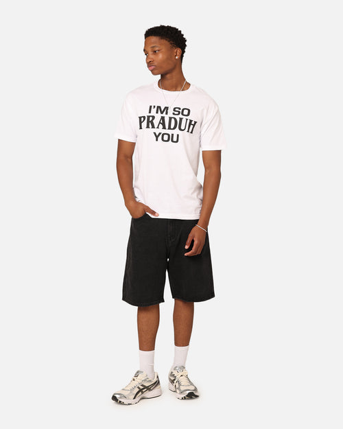 Secret Club I'm So Praduh You T-Shirt White