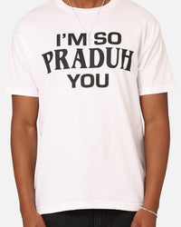 Secret Club I'm So Praduh You T-Shirt White