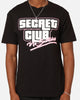 Secret Club No Snitches T-Shirt Black