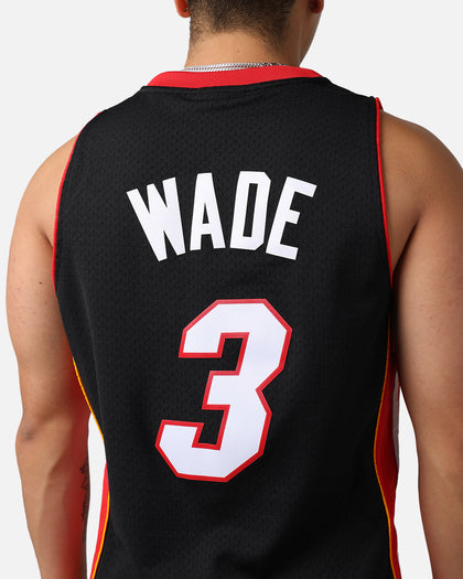 Mitchell & Ness Miami Heat Dwyane Wade '08-09 'Latin Nights Collection' Swingman Jersey Black