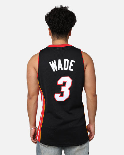 Mitchell & Ness Miami Heat Dwyane Wade '08-09 'Latin Nights Collection' Swingman Jersey Black