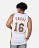 Mitchell & Ness Los Angeles Lakers Pau Gasol '08-09 'Latin Nights Collection' Swingman Jersey White