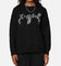 X-Girl Women's Drop Stitch Oversized Knit Crewneck Black