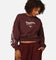 Mitchell & Ness Women's Chicago Bulls Dazed Cropped Crewneck Fudge