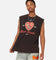 Goat Crew Goat Angels Vintage Muscle T-Shirt Black Wash