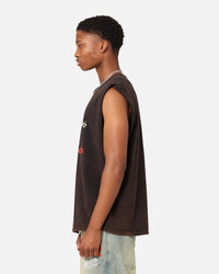 Goat Crew Goat Angels Vintage Muscle T-Shirt Black Wash