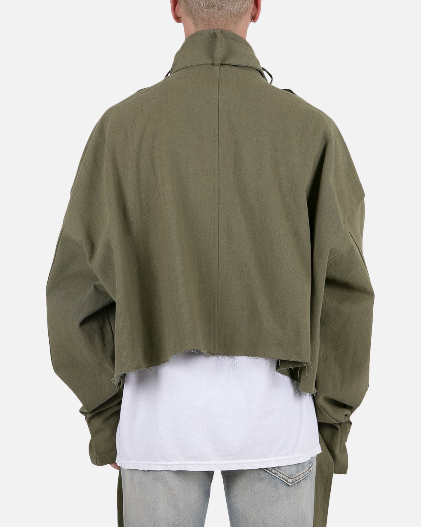 MNML Cropped M65 Jacket Olive | Culture Kings US