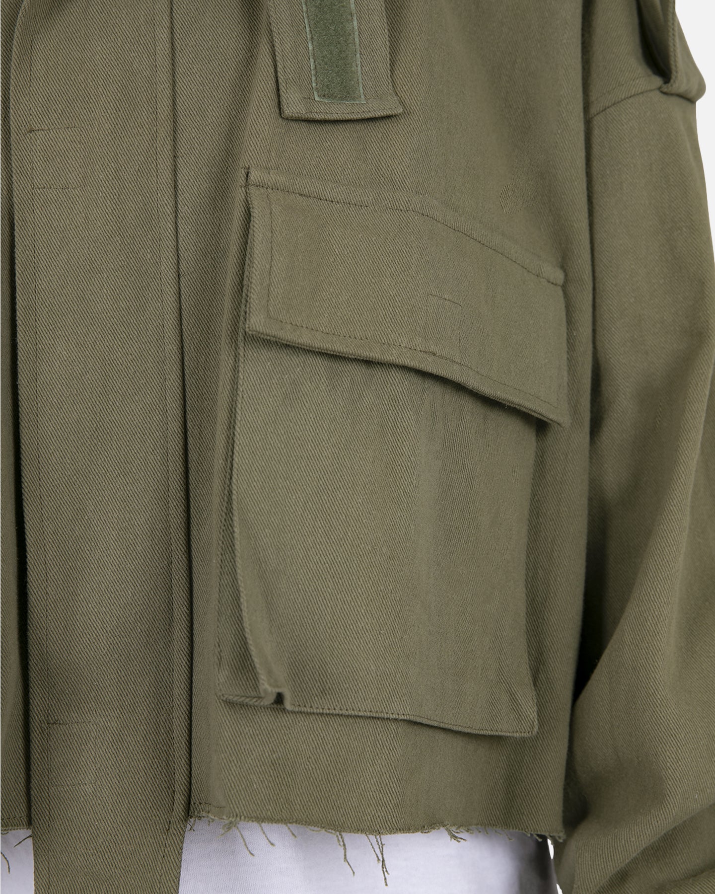MNML Cropped M65 Jacket Olive | Culture Kings US