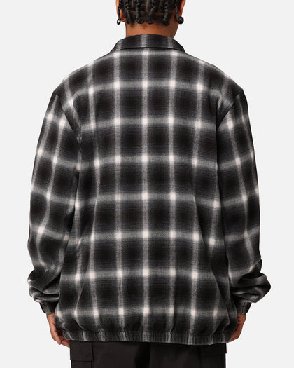 X-Large Source Lined Zip Check Jacket Black