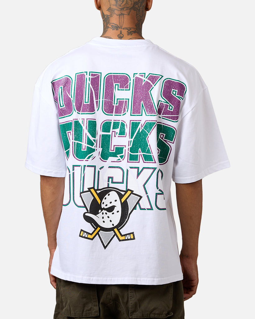 Culture Kings Anaheim Ducks Smash T-Shirt White | Culture Kings US