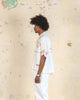 404 Frontier Embroidered Button Up Shirt Off White