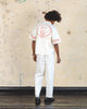 404 Frontier Embroidered Button Up Shirt Off White