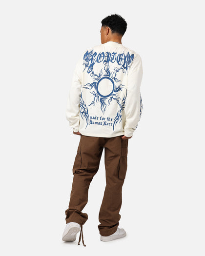 Loiter Hearts Ablaze Long Sleeve T-Shirt Off White