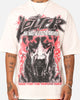 Loiter Dog Tag Oversized T-Shirt Off White