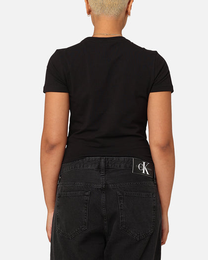 True Religion Women's Buddha Baby T-Shirt Black