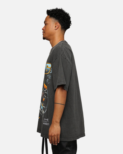 Mitchell & Ness X McLaren X Culture Kings Las Vegas Collection Lando Norris Vintage T-Shirt Black Wash