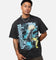 American Thrift X Goosebumps Fever Tree Vintage T-Shirt Black Wash
