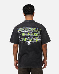 American Thrift X Goosebumps Fever Tree Vintage T-Shirt Black Wash