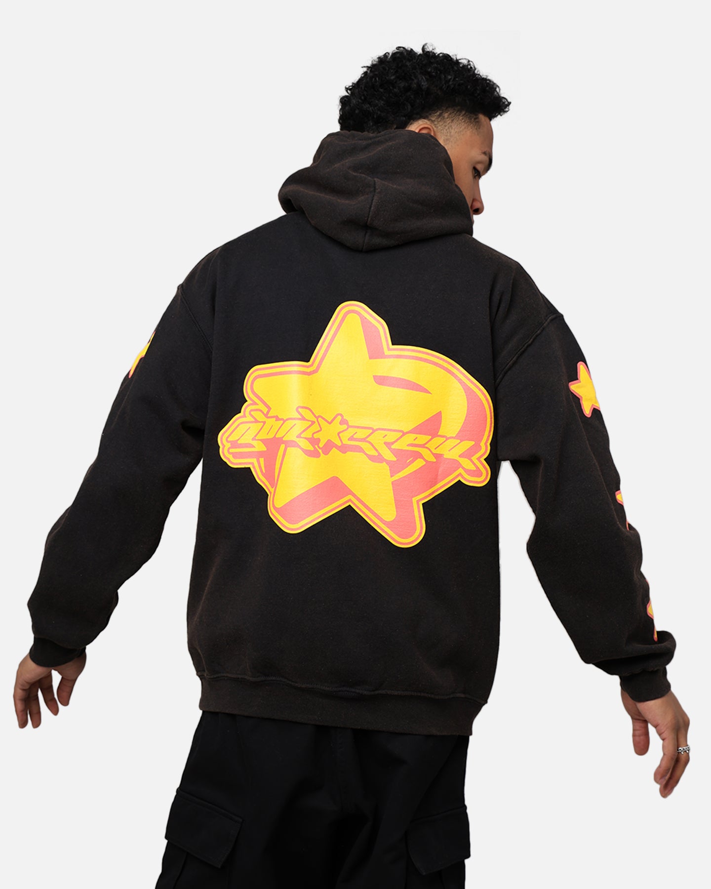 Goat Crew Y2K Star Hoodie Black | Culture Kings US