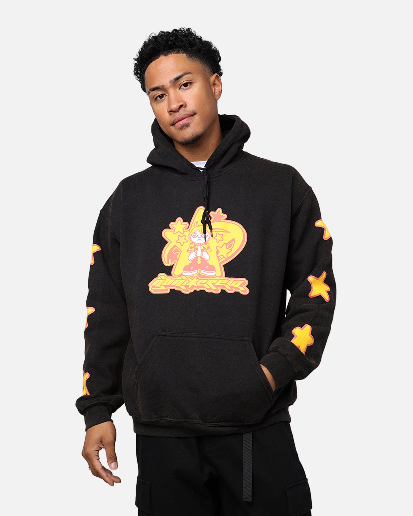 Goat Crew Y2K Star Hoodie Black | Culture Kings US