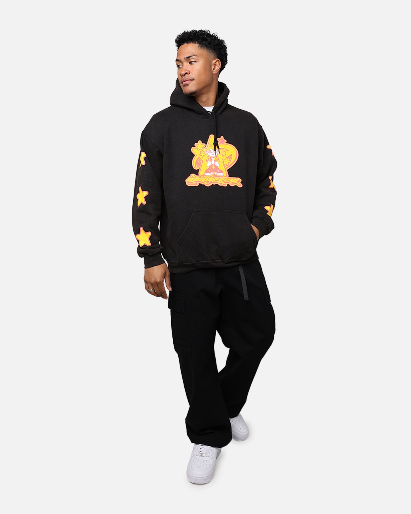 Goat Crew Y2K Star Hoodie Black | Culture Kings US