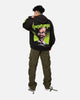 American Thrift X Goosebumps Living Dummy Vintage Hoodie Black Wash