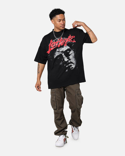 Loiter Search And Destroy Oversized T-Shirt Black
