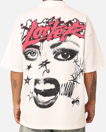 Loiter Sketchbook Oversized T-Shirt Off White
