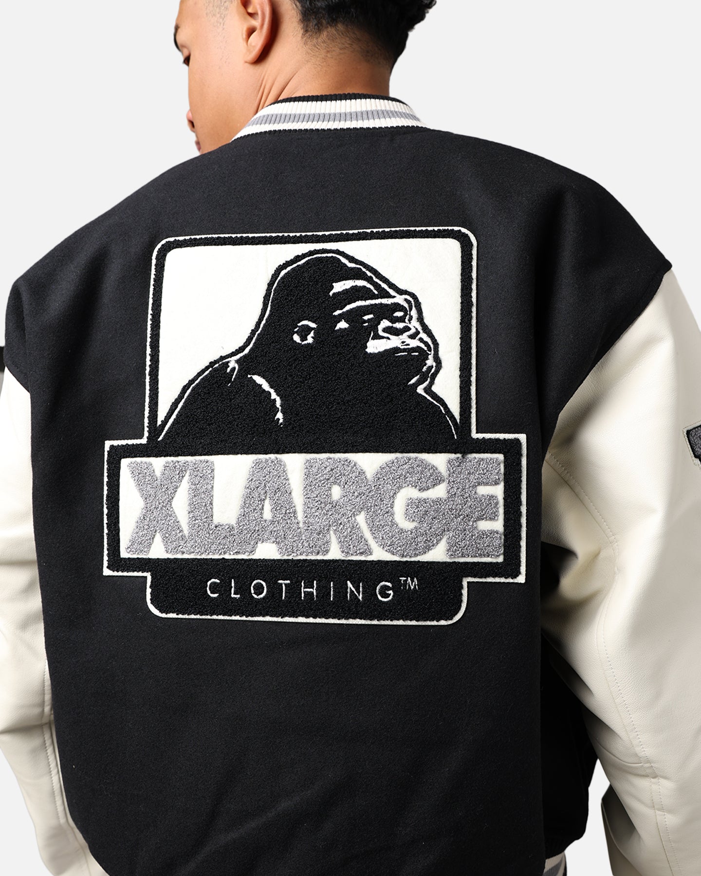 X-Large OG Logo Varsity Jacket Black | Culture Kings US